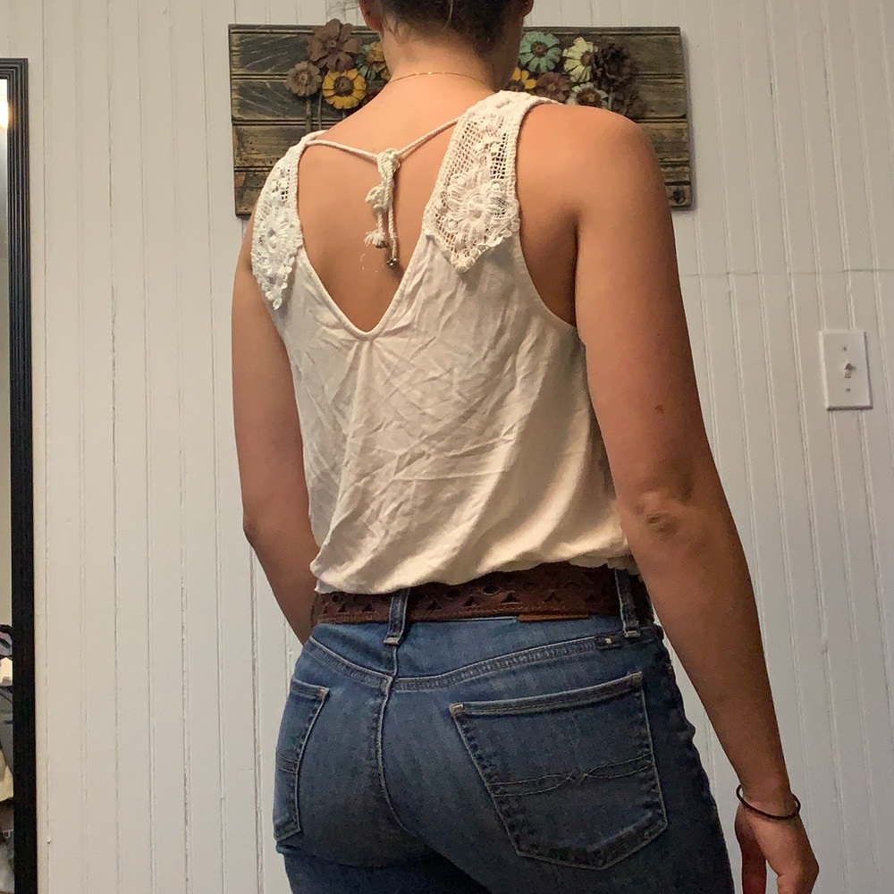 White Tank Top